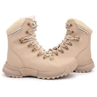 Imagem de Bota Coturno Adventure Couro Militar Acero Apache Cano Alto Palmilha GEL Conforto-Mascu...