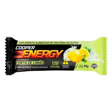 Imagem de Barra Cooper Energy Torta de Limão 45g Cooper Energy 12g Proteína - CL