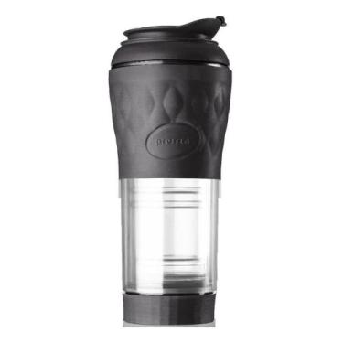 Imagem de Cafeteira portatil prensa francesa copo pressca - preto ebano