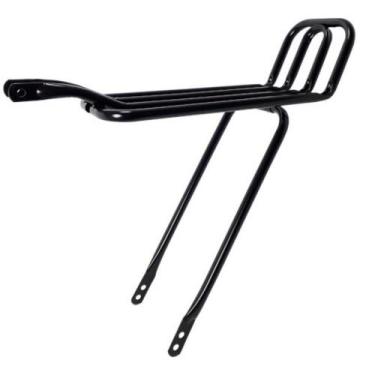 Imagem de Bagageiro Garupa Bicicleta Rabetão Garupeira Preto - TRS
