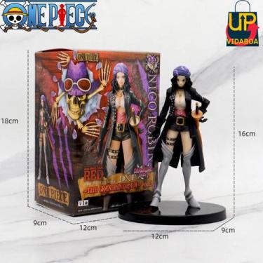 Imagem de Boneco Premium One Piece - Robin Nico 16cm - na caixa Action Figure