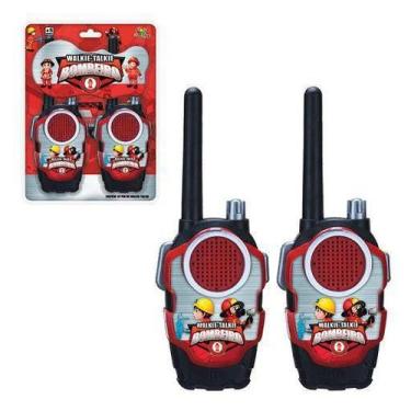 Imagem de Brinquedo Walkie Talkie Rádio Comunicador Bombeiro - Art Brink
