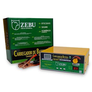Imagem de Carregador De Bateria Zebu CB30i Inteligente 600W Com LED Indicador De Carga 35688