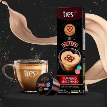 Imagem de Kit 20x Cápsulas SUPREMO MACCHIATO Mistura para preparo de Café com Le
