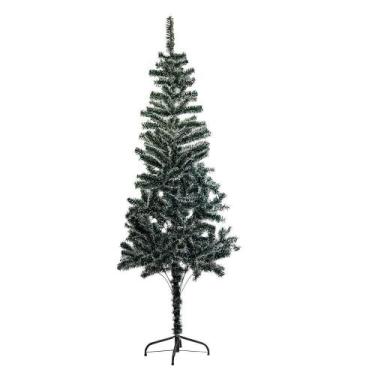 Imagem de Árvore de Natal Pinheiro Luxo Verde Nevada - Casa Charmosa Tamanho:180