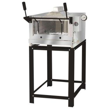Imagem de Forno Industrial De Lastro A Gas Inox Firiv80 1 Camara 80X45x27 Com In