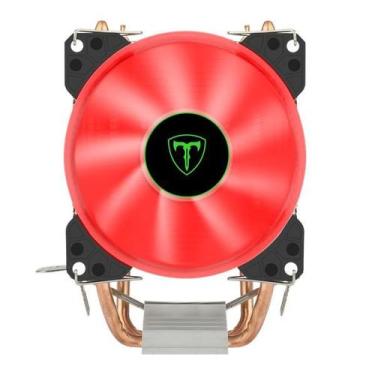 Imagem de Air Cooler T-Dagger Idun R Preto com Fan 90mm Led Vermelho T-Gc9109R