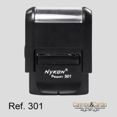 Imagem de Carimbo Nykon Autoentintado Ref. 301 - 26x9mm