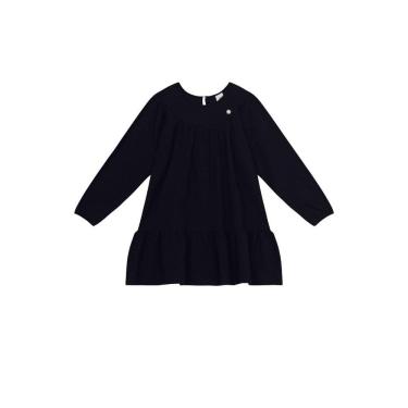 Imagem de Vestido infantil menina com textura Brandili