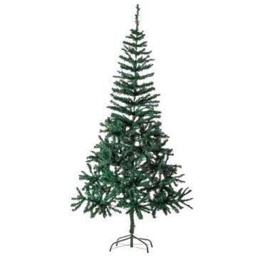 Imagem de Arvore Natal Verde 1,5M 300 Galhos Base Metal - Meta Lumens