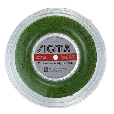 Imagem de Corda de Tênis Sigma Tournament Nylon 1.35mm Verde