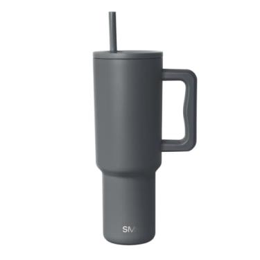 Imagem de Copo térmico com tampa e canudo Simple Modern Trek, 1,18 L, Graphite