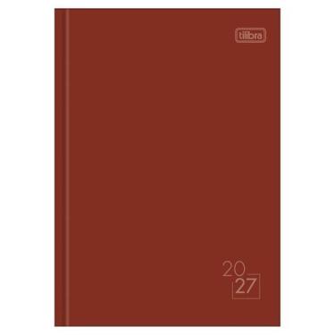 Imagem de Agenda 2027 costurada diária Spice 160 fls colorida M6 Tilibra Cor:Ver