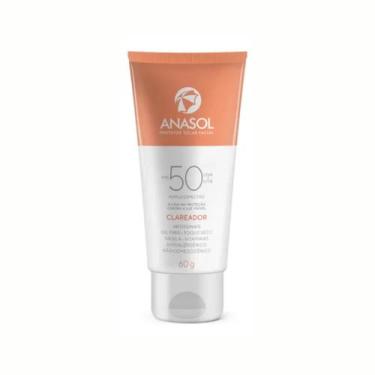 Imagem de Protetor Solar Facial Anasol 50fps Clareador 60g Antissinais