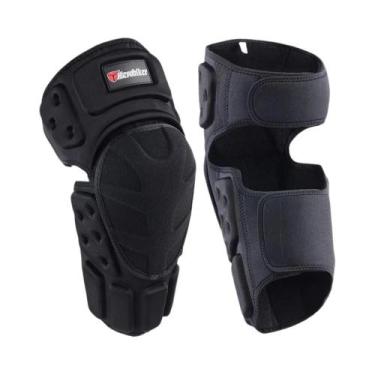 Imagem de Protetores De Joelho Para Motocicleta, Equipamento De Proteção Antider
