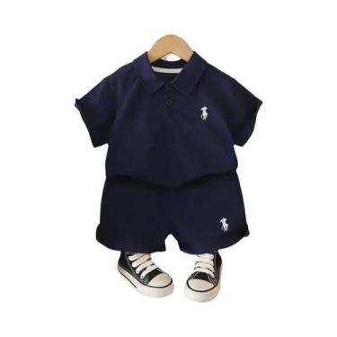 Imagem de Conjunto De Roupas De Verão Para Bebês Meninos, Camiseta E Shorts, 2 P