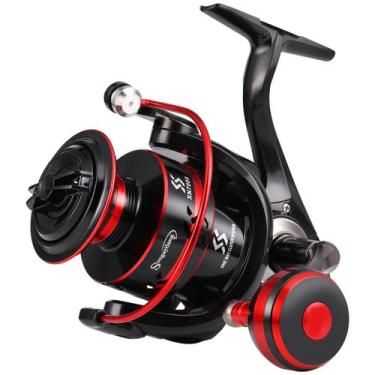 Imagem de Carretel de pesca Sougayilang Spinning 7000 vermelho ultra suave