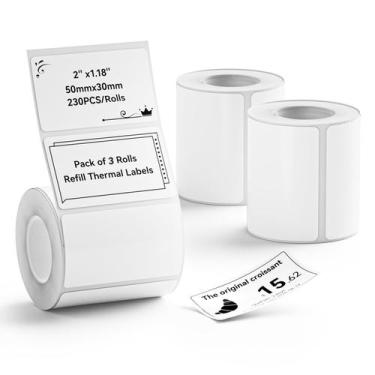Imagem de Conjunto de etiquetas NIIMBOT para impressora de etiquetas B1/B21/B3S 