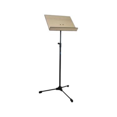 Imagem de Estante de Partitura EPC com Ajuste de Angulação e Altura Tripé Retrátil Madeira ASK