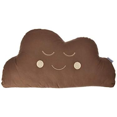 Imagem de Biramar Baby Nuvem Almofada, Marrom, 55 x 30 cm
