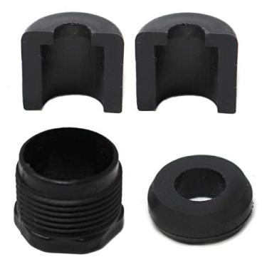 Imagem de Porca de bloqueio de cabo de plástico reverso de direção da JSP Manufacturing + meio anel + kit de ilhós compatível com Sea Doo 277001729 277000055 211100009