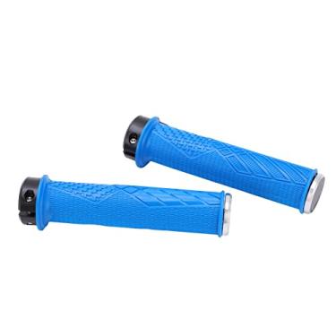 Imagem de Punhos de bicicleta, capa de punho de bicicleta à prova d'água para mountain bike(azul)