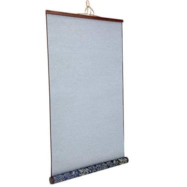 Imagem de Pano de escrita de água, brocado avançado de imitação de arroz, ferramenta de prática de caligrafia chinesa, reutilizável, dez mil vezes rolagem de tecido de escrita de água, ecológico e de secagem rápida