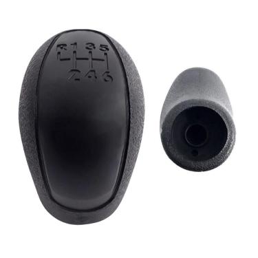 Imagem de Kit 5 Manopla Bola de Câmbio Sprinter 2012 13 14 15 - 6 Marchas Preta