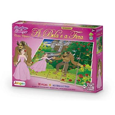 Imagem de Quebra-cabeça A Bela e A Fera - Junges