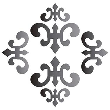 Imagem de Stencil de Acetato para Pintura OPA Simples 10 x 10 cm - 500 Medalhão Imperial