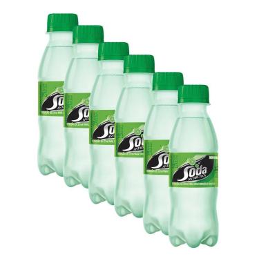 Imagem de Kit 6 Refrigerante Soda Limonada Antarctica 200ml