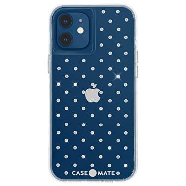 Imagem de Case-Mate - Sheer GEMS – Capa para iPhone 12 Mini (5G) – Proteção contra quedas de 3 m – 5,4 polegadas – Pedras transparentes