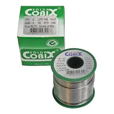 Imagem de Solda Estanho Em Fio 1.5Mm 500G Sn40-Pb6015 Cobix