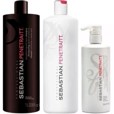 Imagem de Sebastian Professional Penetraitt Shampoo Condicionador Mask