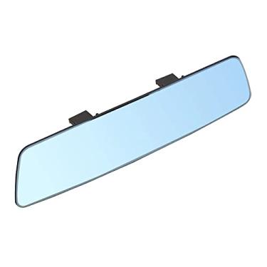 Imagem de TOTMOX Espelho 360 Grande Ângulo Redondo 3000R Espelho Lateral do Carro Ponto Cego Visão Traseira Grande Ângulo Retrovisor Espelho Retrovisor Carro Espelho Retrovisor Sem Moldura Interior Espelho Retrovisor Vidro Azul