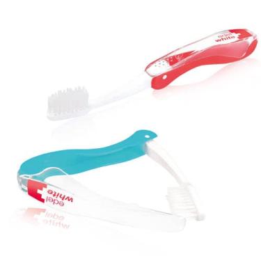 Imagem de Escova dental Portátil p/viagem | Edel White | 1 unidade (AMARELO)