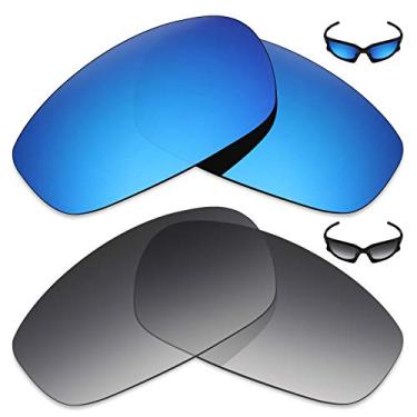 Imagem de 2 pares de lentes polarizadas de substituição da Mryok para óculos de sol Oakley Split Jacket – Opções