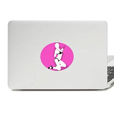 Imagem de Biquíni rosa Beleza Mulher Vinil Emblema Gráfico Laptop Adesivo Notebook Decalque