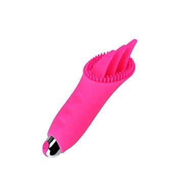 Imagem de Vibradores Mini Língua 10 Velocidades Estimulador Feminino Clitóris Anal Massagem Eróticos Zatla Shop (Rosa)