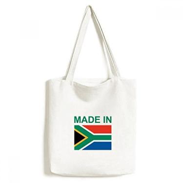 Imagem de Bolsa de lona feita na África do Sul, bolsa de compras casual