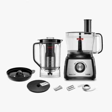 Imagem de Multiprocessador Mondial Turbo Chef 7 em 1 Preto 127V MPN-01-BE
