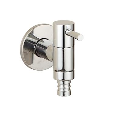 Imagem de Extra longo cromado polido lavanderia banheiro banheiro cozinha torneira pia de latão montagem na parede torneira de água fria ao ar livre, O2