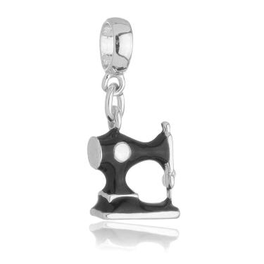 Imagem de Pingente Berloque Máquina de Costura Pandora Banhado a Prata 925 - Premium