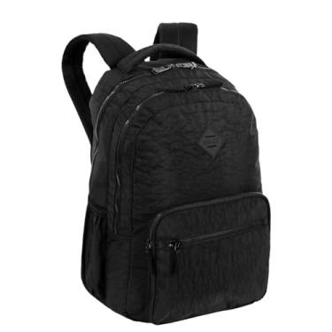Imagem de Mochila Escolar, College, Crinkle 46 cm Preto - Sestini