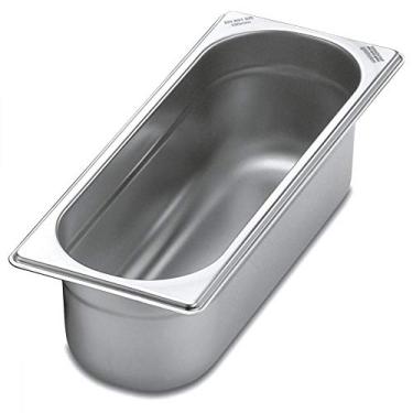 Imagem de Conjunto de Cubas 10 peças Tramontina GN 2/8 em Aço Inox sem Alças Profundidade 100 mm - Aço 304