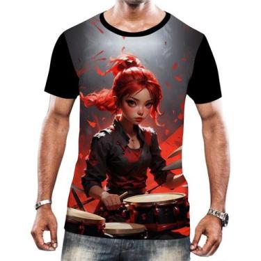 Imagem de Camiseta Camisa Tshirt Bateristas Bateria Música Rock Hd 1 - Enjoy Sho