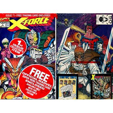 Imagem de X-Force #1 IN ORIGINAL SEALED BAG WITH CABLE TRADING CARD - Marvel Comics 1991