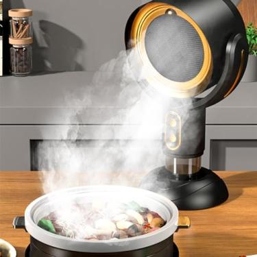 Imagem de Jiawu Capô Portátil, 2 Velocidades, Filtro Removível, Exaustor de Ar para Churrasco Interno, Panela Quente e Trailer, Cozinha de Apartamento