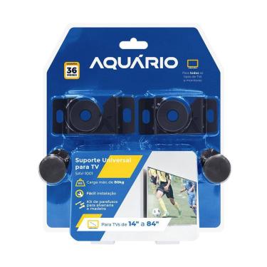 Imagem de Suporte TV Fixo Aquário SAV-1000 14" A 84"