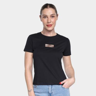 Imagem de Camiseta Calvin Klein Logo Cobre Feminino-Feminino